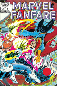Cover Thumbnail for Marvel Fanfare (Marvel, 1982 series) #5