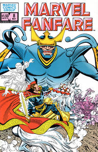 Cover Thumbnail for Marvel Fanfare (Marvel, 1982 series) #8