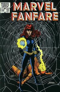 Cover Thumbnail for Marvel Fanfare (Marvel, 1982 series) #10