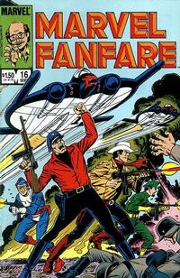 Cover Thumbnail for Marvel Fanfare (Marvel, 1982 series) #16