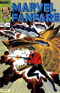 Cover Thumbnail for Marvel Fanfare (Marvel, 1982 series) #17