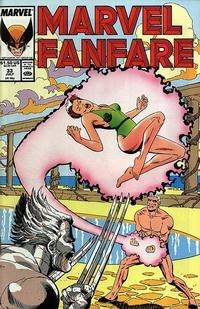 Cover Thumbnail for Marvel Fanfare (Marvel, 1982 series) #33