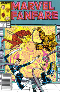 Cover Thumbnail for Marvel Fanfare (Marvel, 1982 series) #46