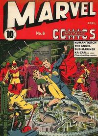 Cover for Marvel Mystery Comics (Marvel, 1939 series) #6