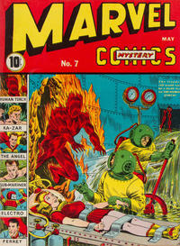 Cover Thumbnail for Marvel Mystery Comics (Marvel, 1939 series) #7