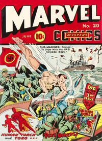 Cover for Marvel Mystery Comics (Marvel, 1939 series) #20