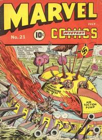 Cover for Marvel Mystery Comics (Marvel, 1939 series) #21