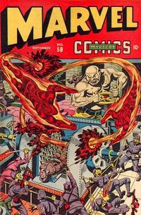 Cover for Marvel Mystery Comics (Marvel, 1939 series) #58
