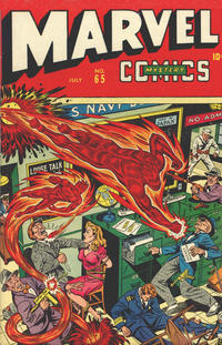 Cover for Marvel Mystery Comics (Marvel, 1939 series) #65