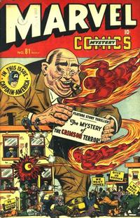 Cover for Marvel Mystery Comics (Marvel, 1939 series) #81