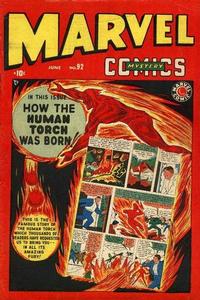 Cover Thumbnail for Marvel Mystery Comics (Marvel, 1939 series) #92