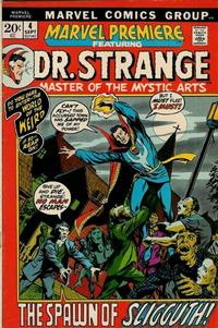 Cover Thumbnail for Marvel Premiere (Marvel, 1972 series) #4