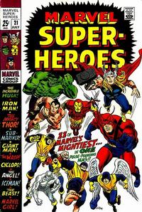 Cover for Marvel Super-Heroes (Marvel, 1967 series) #21