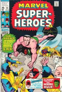 Cover for Marvel Super-Heroes (Marvel, 1967 series) #25