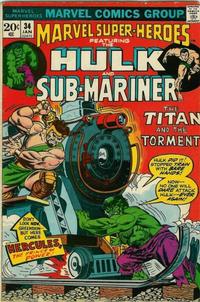 Cover for Marvel Super-Heroes (Marvel, 1967 series) #34