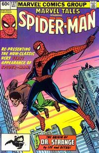 Cover Thumbnail for Marvel Tales (Marvel, 1966 series) #137 [Nabisco Exclusive Variant]
