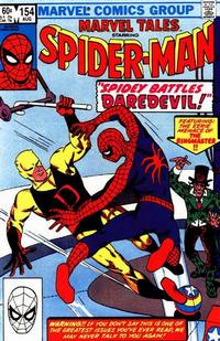 Cover Thumbnail for Marvel Tales (Marvel, 1966 series) #154 [Direct]