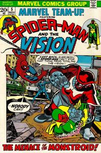 Cover Thumbnail for Marvel Team-Up (Marvel, 1972 series) #5