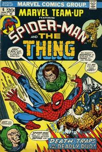Cover for Marvel Team-Up (Marvel, 1972 series) #6