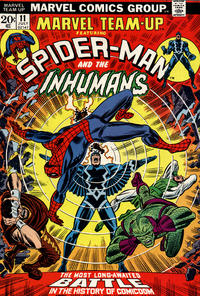 Cover for Marvel Team-Up (Marvel, 1972 series) #11