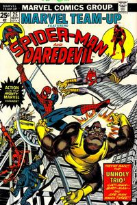 Cover for Marvel Team-Up (Marvel, 1972 series) #25