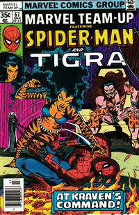 Cover for Marvel Team-Up (Marvel, 1972 series) #67 [Regular]