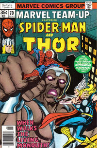Cover Thumbnail for Marvel Team-Up (Marvel, 1972 series) #70 [Regular]