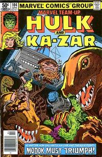 Cover Thumbnail for Marvel Team-Up (Marvel, 1972 series) #104 [Newsstand]