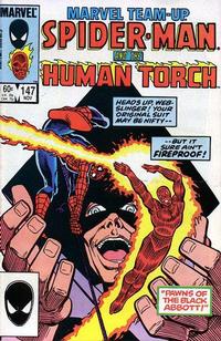 Cover for Marvel Team-Up (Marvel, 1972 series) #147 [Direct]