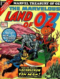 Cover for Marvel Treasury of Oz Featuring the Marvelous Land of Oz (Marvel, 1975 series) #1