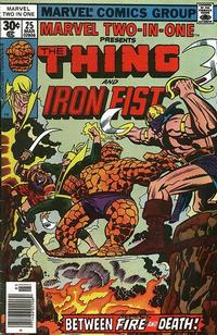 Cover Thumbnail for Marvel Two-in-One (Marvel, 1974 series) #25 [Regular]