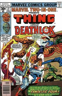 Cover Thumbnail for Marvel Two-in-One (Marvel, 1974 series) #27 [Regular]