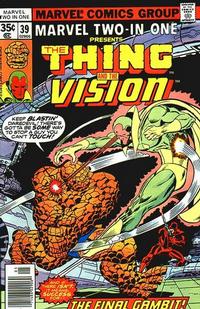 Cover Thumbnail for Marvel Two-in-One (Marvel, 1974 series) #39 [Regular]