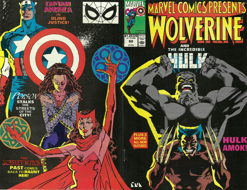 Cover for Marvel Comics Presents (Marvel, 1988 series) #60 [Direct]