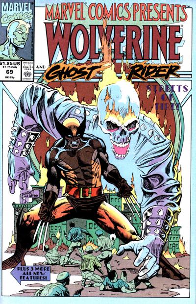 Cover for Marvel Comics Presents (Marvel, 1988 series) #69 [Direct]