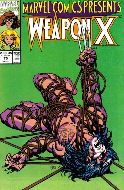 Cover for Marvel Comics Presents (Marvel, 1988 series) #75 [Direct]
