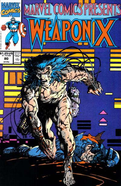 Cover for Marvel Comics Presents (Marvel, 1988 series) #80 [Direct]