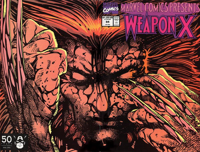 Cover for Marvel Comics Presents (Marvel, 1988 series) #84 [Direct]