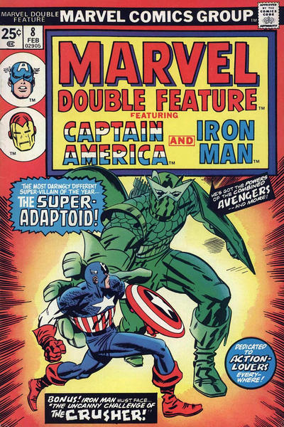Cover for Marvel Double Feature (Marvel, 1973 series) #8