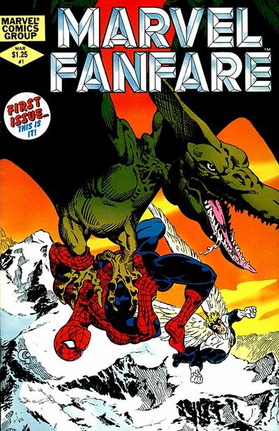 Cover for Marvel Fanfare (Marvel, 1982 series) #1