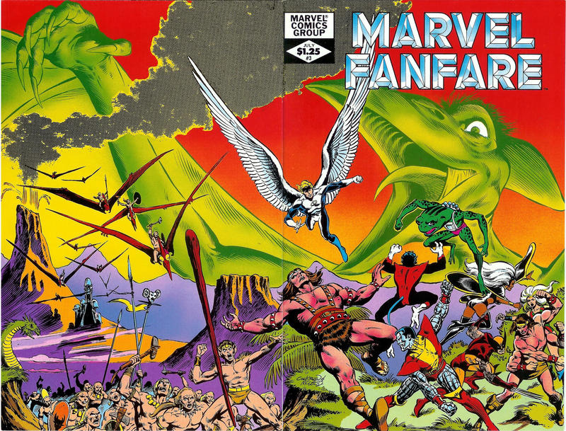 Cover for Marvel Fanfare (Marvel, 1982 series) #3