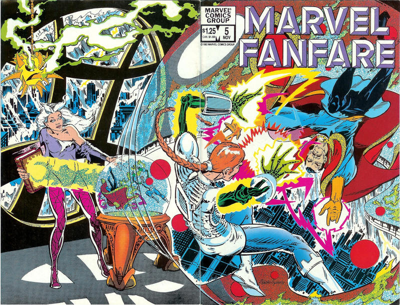 Cover for Marvel Fanfare (Marvel, 1982 series) #5