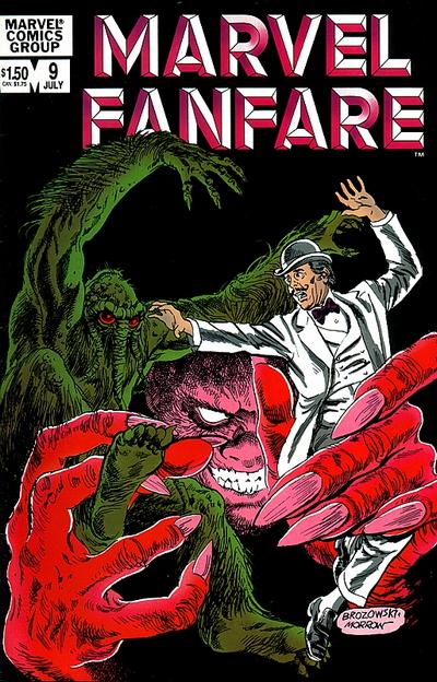 Cover for Marvel Fanfare (Marvel, 1982 series) #9