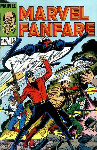 Cover for Marvel Fanfare (Marvel, 1982 series) #16