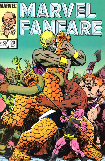 Cover for Marvel Fanfare (Marvel, 1982 series) #20