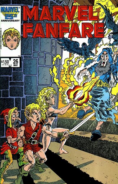 Cover for Marvel Fanfare (Marvel, 1982 series) #26
