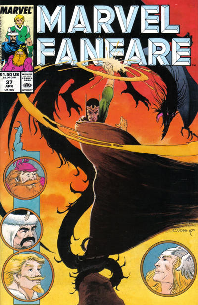 Cover for Marvel Fanfare (Marvel, 1982 series) #37