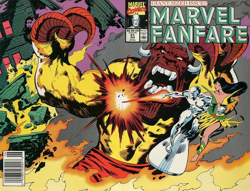 Cover for Marvel Fanfare (Marvel, 1982 series) #51
