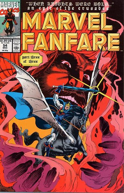 Cover for Marvel Fanfare (Marvel, 1982 series) #54