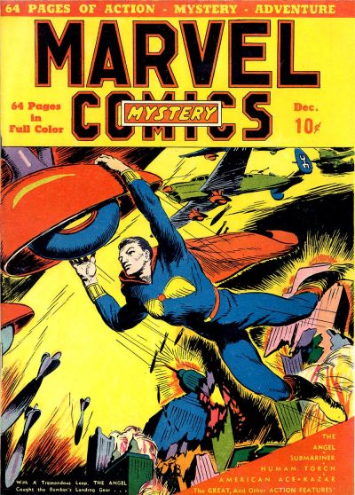 Cover for Marvel Mystery Comics (Marvel, 1939 series) #2